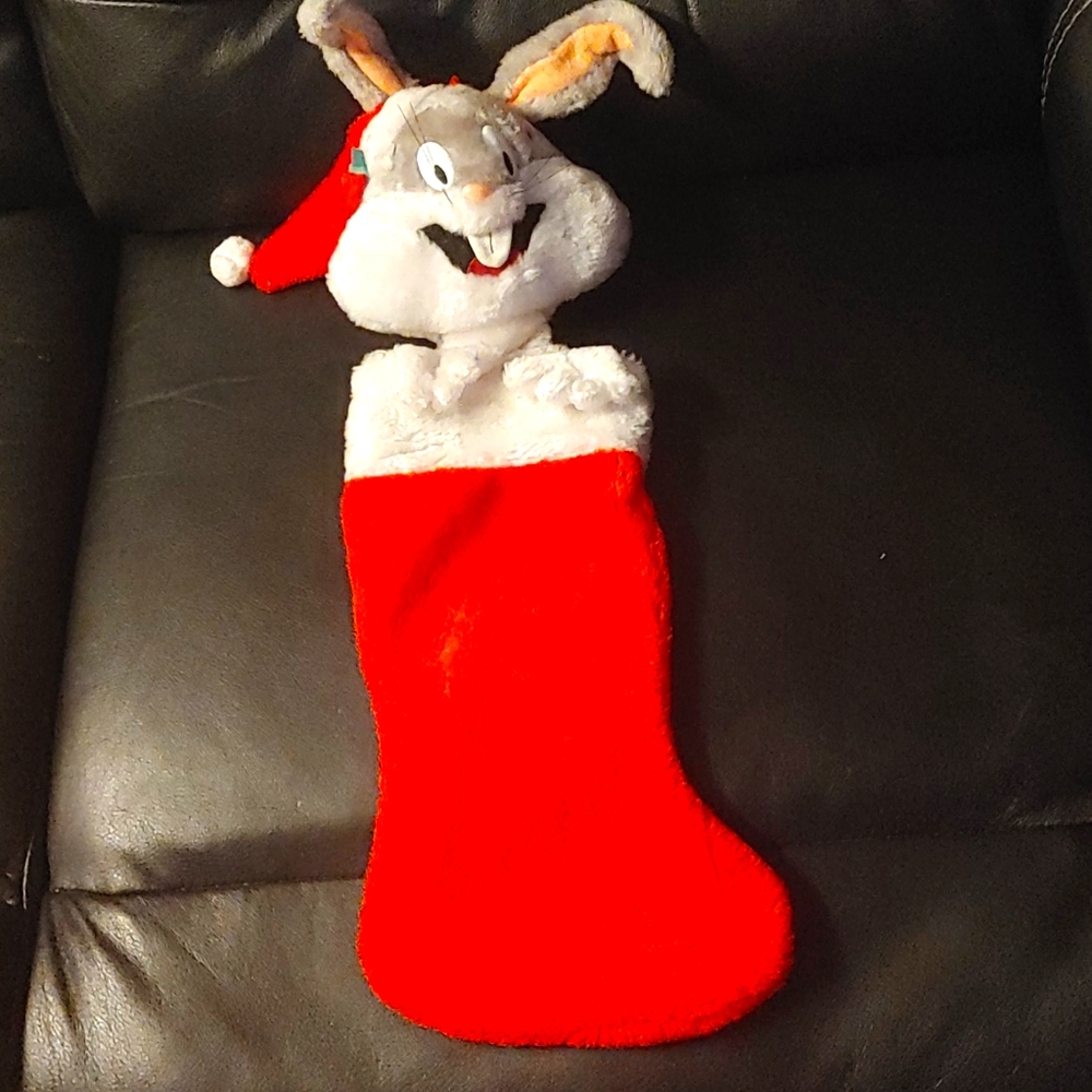 $25🌺BOGO🌺Vintage Bugs Bunny Christmas Stocking